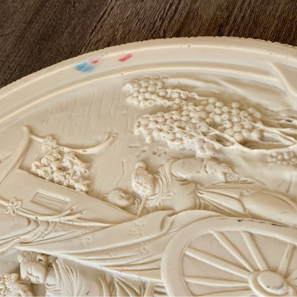 Vintage Chinese Carriage Medallion Table Top 17 Inch - Picture 2 of 15